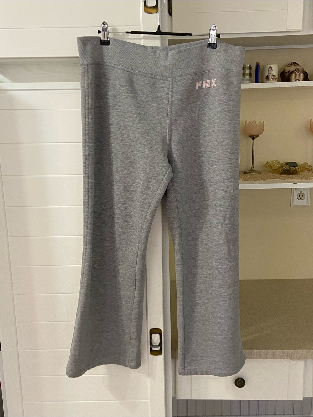 Vintage Grey Flare Sweatpants